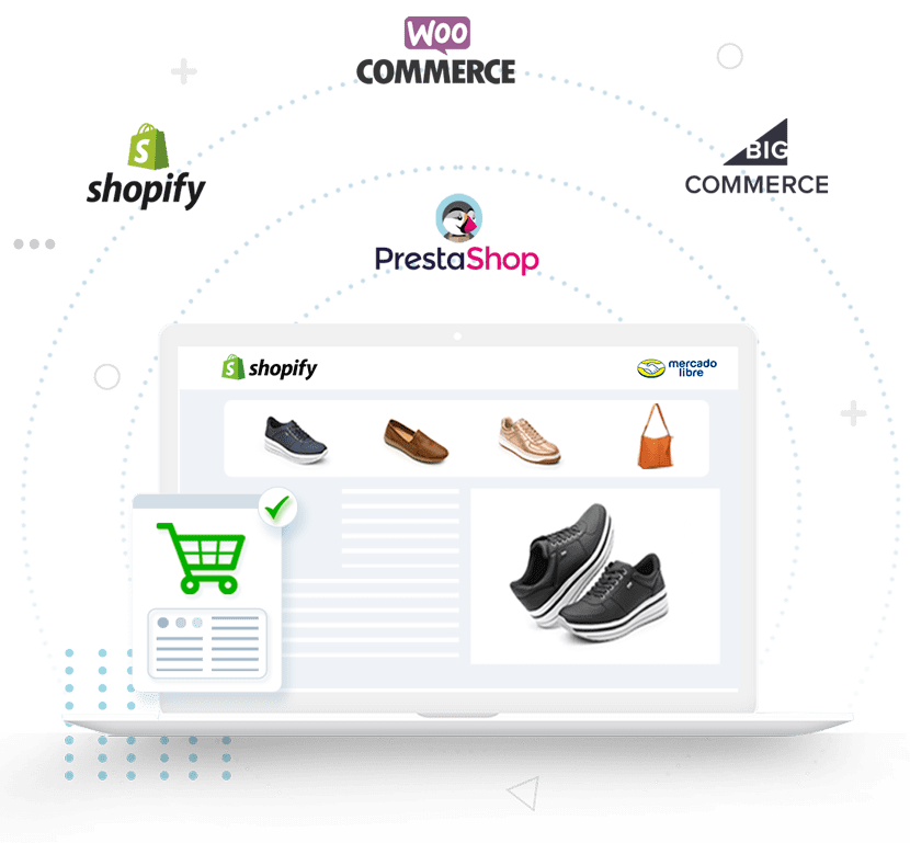 Creamos tu tienda online con Shopify, Prestashop, WooCommerce o BigCommerce