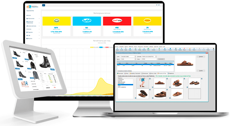 dispositivos con sistema punto de venta para zapateria sizes and colors