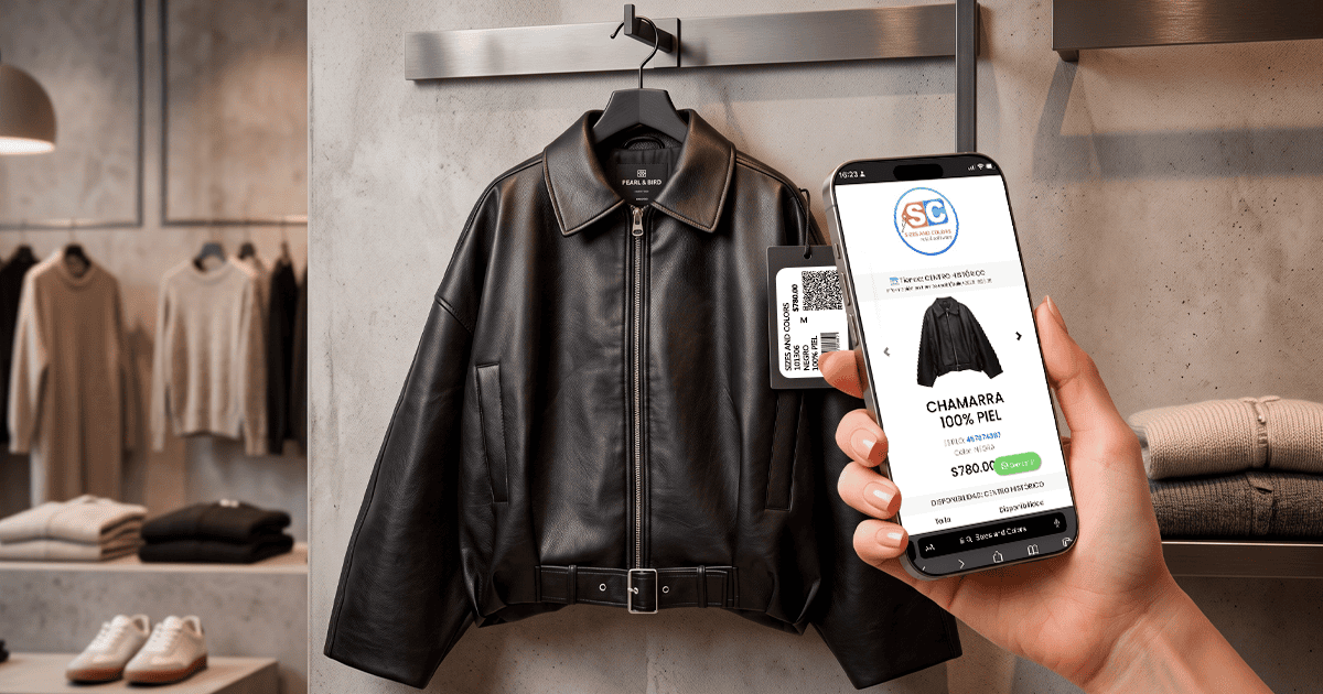 Cómo utilizar códigos QR en productos y aparadores 1 Sizes QR